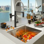 Franke Vital bateria kuchenna zlewozmywakowa w\w z filtrem czarna stal szlachetna/stal szlachetna (120.0621.313) - możliwy odbiór Warszawa Franke