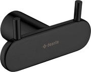 Deante round haczyk podwójny, nero (ADR N121) - możliwy odbiór Warszawa Deante