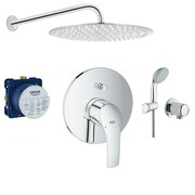 Grohe Eurosmart New bateria, Zestaw prysznicowy podtynkowy, deszczownica Slim 30cm (24043002 + 35600000 + 27601 (IN.000P845) - możliwy odbiór Warszawa Grohe