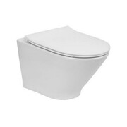Roca Gap Round Compacto Miska WC wisząca Rimless 35,5x48 cm Supraglaze biały (A3460NBS00) - możliwy odbiór Warszawa Roca