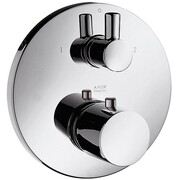 Axor Uno2 Bateria termostatyczna podtynkowa z zaworem odcinająco-przełączającym, element zewnętrzny (38720000) - możliwy odbiór Warszawa Axor