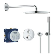 Grohe Grohtherm zestaw podtynkowy prysznicowy termostat deszczownica 31cm chrom (34731000) - możliwy odbiór Warszawa Grohe