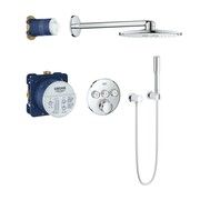 Grohe SmartControl kompletny zestaw prysznicowy podtynkowy deszczownica 31cm Chrom (34705000) - możliwy odbiór Warszawa Grohe