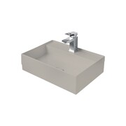 HushLab InLove Umywalka wisząca 50S 50x35 kolor szary matowy (HLAL050S.19 Grey matt) - możliwy odbiór Warszawa HushLab