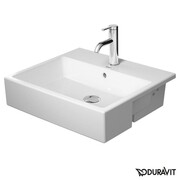 Duravit Vero Air Umywalka półblatowa prostokątna 55x47 cm WonderGliss biały (03825500001) - możliwy odbiór Warszawa Duravit