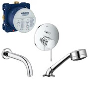 Grohe Essence Zestaw wannowy podtynkowy z wylewką (24058001 + 35600000 + 2765205 + 3850505) (IN.000B081) - możliwy odbiór Warszawa Grohe