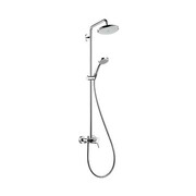 Hansgrohe Croma 220 Komplet prysznicowy z baterią chrom (27222000) - możliwy odbiór Warszawa Hansgrohe