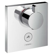 Hansgrohe ShowerSelect Bateria termostatyczna podtynkowa highflow dla 1 odbiornika, element zewnętrzny chrom (15761000) - możliwy odbiór Warszawa Hansgrohe