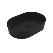 Hushlab Colori d' Italia Umywalka nablatowa owalna 55x38 czarny mat (HLBC016.08 Black Matt) - możliwy odbiór Warszawa Hushlab