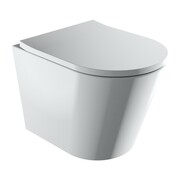 Omnires Tampa Miska WC wisząca bezkołnierzowa z deską w/o 52x36 cm biały połysk (TAMPAMWBP) - możliwy odbiór Warszawa Omnires