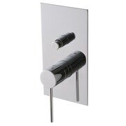 HushLab Siena HushLab Siena Bateria wannowo-prysznicowa podtynkowa, element zewnętrzny Chrom (HLSI2103N) - możliwy odbiór Warszawa HushLab