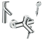 Hansgrohe Talis S New Zestaw baterii umywalkowa+ wannowa natynkowa (72020000+72400000+26691400) (IN.000B586) - możliwy odbiór Warszawa Hansgrohe