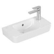 O.novo Umywalka mała, 500 x 250 x 145 mm, Weiss Alpin CeramicPlus, z przelewem (4342R5R1) - możliwy odbiór Warszawa Villeroy & Boch