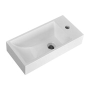 Omnires CORFU umywalka wisząca/nablatowa 50 x 25 x 15 cm (CORFUBP) - możliwy odbiór Warszawa Omnires