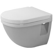 Duravit Starck 3 Miska lejowa WC wisząca 36x48,5 biała Compact WonderGliss (22020900001) - możliwy odbiór Warszawa Duravit