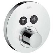 Axor ShowerSelect bateria termostatyczna Round do 2 odbiorników, montaż podtynkowy, element zewnętrzny chrom (36723000) - możliwy odbiór Warszawa Axor