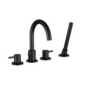 Omnires Y bateria wannowa 4-otworowa, czarny półmat (Y1232BL) - możliwy odbiór Warszawa Omnires