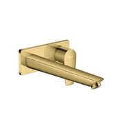 Hansgrohe Talis E bateria umywalkowa montaż ścienny podtynkowy, wylewka 22,5 cm, element zewnętrzny, złoty optycz (71734990) - możliwy odbiór Warszawa Hansgrohe