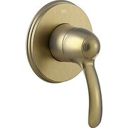 Tres Mono-Clasic bateria natryskowa podtynkowa 1‑drożna kompletna stary mosiądz (24217701LV) - możliwy odbiór Warszawa Tres