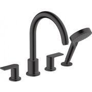 Hansgrohe Vernis Blend bateria wannowa 4 otw, czarny matowy (71456670) - możliwy odbiór Warszawa Hansgrohe