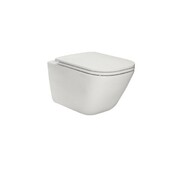 Roca Gap Square rimless zestaw miska wc podwieszana rimless + deska wolnoopadająca slim duroplast (A34H470000) - możliwy odbiór Warszawa Roca