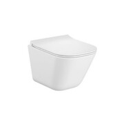 Roca Gap Square Compacto Miska WC wisząca Rimless 34x48 cm Supraglaze biały (A34647AS00) - możliwy odbiór Warszawa Roca