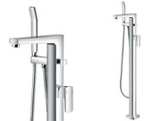 Steinberg Seria 120 bateria wannowa stojąca podłogowa z zestawem prysznicowym chrom (1201162) - możliwy odbiór Warszawa Steinberg