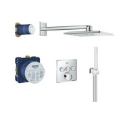 Grohe SmartControl Podtynkowy zestaw prysznicowy z deszczownicą 31cm chrom (34712000) - możliwy odbiór Warszawa Grohe