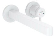 Hansgrohe Finoris bateria umywalkowa podtynkowa z wylewką 22,5 cm biały matowy (76050700) - możliwy odbiór Warszawa Hansgrohe