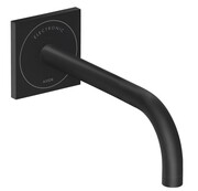 Axor Uno elektroniczna bateria umywalkowa z wylewką 225 mm, ścienna, podtynkowa czarny matowy (38120670) - możliwy odbiór Warszawa Axor