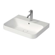 IH Selection by Duravit Happy D. 2 Plus Umywalka nablatowa z otworem na baterię, 60x46 biała (2360600000) - możliwy odbiór Warszawa Duravit