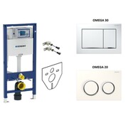 Geberit zestaw 4w1 stelaż podtynkowy duofix Omega H112 z przyciskiem (111.060.00.1 + 115.080.KJ.1) (IN.000S201) - możliwy odbiór Warszawa Geberit