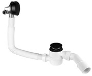 Mcalpine Syfon wannowy z mechanizmem napełaniania klik-klak Czarny (HCN2600CC-15MM-MB) - możliwy odbiór Warszawa Mcalpine