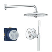 Grohe Grohtherm SmartControl podtynkowy zestaw prysznicowy z termostatem deszczownica 26cm chrom (34744000) - możliwy odbiór Warszawa Grohe