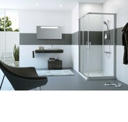HUPPE Classics 2 EasyEntry 1/2 kabiny-prawe drzwi suwane 90 cm 2-częściowe (C25202069322) - możliwy odbiór Warszawa Huppe
