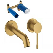Grohe Essence kompletna bateria umywalkowa podtynkowa (M) brushed cool sunrise (19408GN1+23571000) - możliwy odbiór Warszawa Grohe