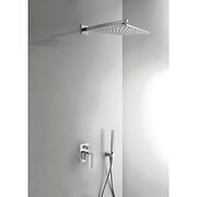 Tres Cuadro-Tres kompletny zestaw prysznicowy podtynkowy deszczownica 300x300 mm chrom (106980) - możliwy odbiór Warszawa Tres