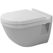 Duravit Starck 3 Miska WC wisząca lejowa 54x36cm biała WonderGliss (22000900001) - możliwy odbiór Warszawa Duravit