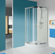 Sanplast kabina natryskowa KP4/TX5b-80-S+BPza srebrny bł. W15 (602-271-0252-38-231) - możliwy odbiór Warszawa Sanplast