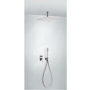 Tres Project kompletny zestaw prysznicowy podtynkowy deszczownica 300x300 mm chrom (21118080) - możliwy odbiór Warszawa Tres