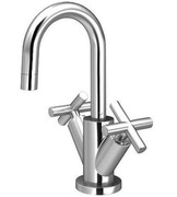 Dornbracht Tara. bateria umywalkowa dwuuchwytowa z korkiem autom. chrom (22302892-00) - możliwy odbiór Warszawa Dornbracht