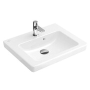 Villeroy & Boch Subway 2.0 Umywalka wpuszczana w blat z przelewem 50x40 Biała (73155G01) - możliwy odbiór Warszawa Villeroy & Boch