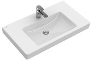 Villeroy & Boch Subway 2.0 Umywalka meblowa szlifowany spód, prostokątna, do armatury 3-otworowej, wybity środkow (71758G01) - możliwy odbiór Warszawa Villeroy & Boch