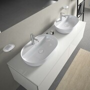 Duravit Luv Umywalka nablatowa Luv 60x40 z półką na baterię, bez przelewu 60x40 biała (0380600000) - możliwy odbiór Warszawa Duravit