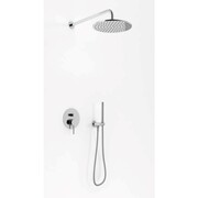Kohlman Axel Zestaw prysznicowy podtynkowy z deszczownicą 30 cm chrom (QW210AR30) - możliwy odbiór Warszawa Kohlman