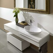 Villeroy & Boch Loop & Friends umywalka stojaca na blacie, 630 x 430 mm, z przelewem, Weiss Alpin (51511001) - możliwy odbiór Warszawa Villeroy & Boch