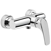 Bateria natryskowa ścienna chrom Deante Cynia BCY 040M