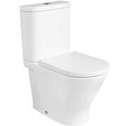 Roca Gap Round Miska WC kompaktowa stojąca Rimless 37x60 cm Supraglaze biały (A3420N7S00) - możliwy odbiór Warszawa Roca