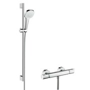 Hansgrohe Select E Zestaw prysznicowy Croma Select E Vario Combi 0,90 m biały/chrom (27082400) - możliwy odbiór Warszawa Hansgrohe