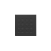 Tres deszczownica sufitowa ze stali nierdzewnej 38x38 cm czerń mat (134944NM) - możliwy odbiór Warszawa Tres